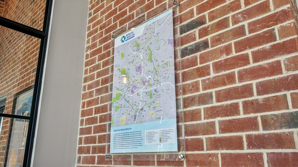 Atlanta The Beltline Map