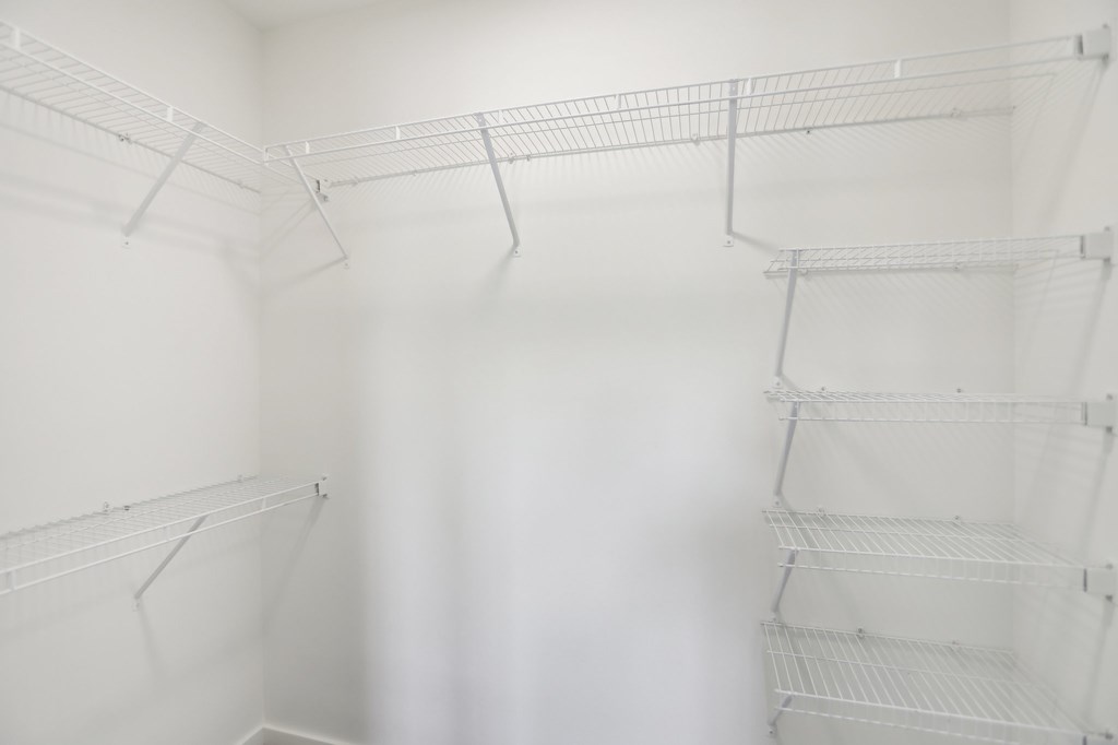 Large walk in closet