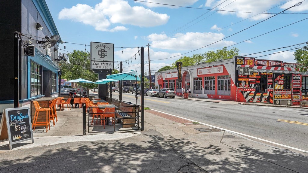 East Atlanta Village: Blu Cantina and Food Hall