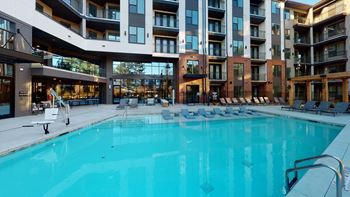 Resort Style Pool with Sun Deck & Grill Area