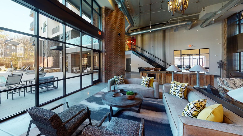 Clubhouse with Pool View