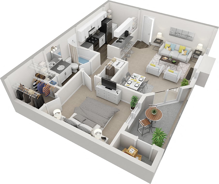 Arbor Mill  A2  Executive Floorplan