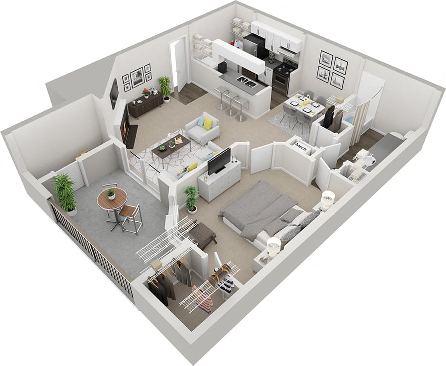 Arbor Mill  A3  Spacious Floorplan