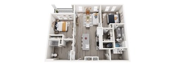 Spacious two bedroom with open floor concept and pet friendly