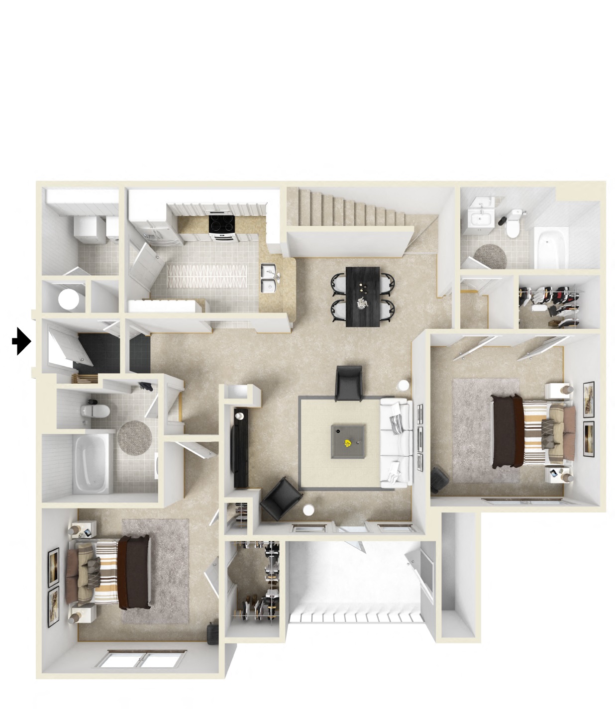 Stillwood Farms Apartments | Churchill Floorplan