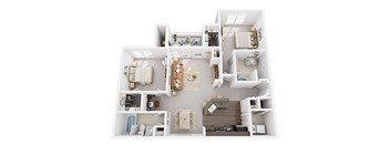 3D floor plan Berkley