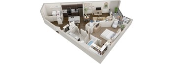 Tanger - A2 | 1,043 SQ FT