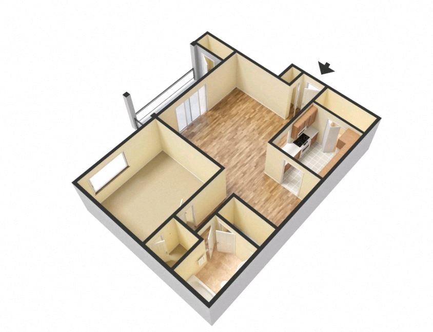 Wesley Trevento Apartments | The Savannah Floorplan