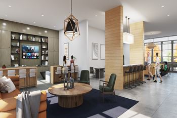 Resident Clubhouse with Dry Bar, Innovation Hubs, and Movie Theatre