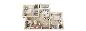 A 3D floor plan of the argonne