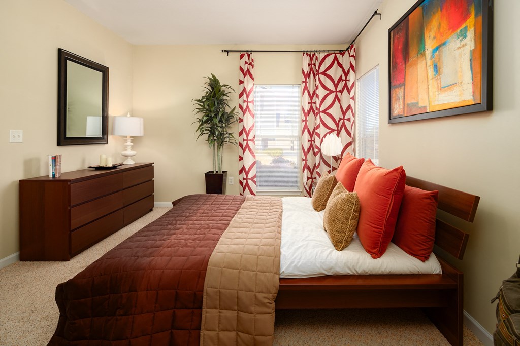 Large Bedrooms with Natural Lighting