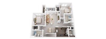 3D floor plan Loft