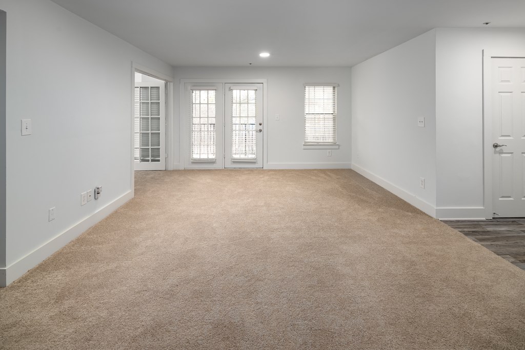 Living Room with Patio Access