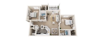 3D floor plan of the argonne