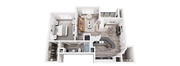 3D floor plan willow