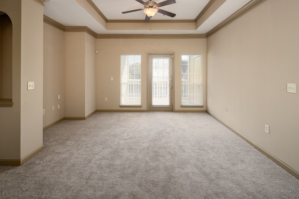 Living Rooms with Patio Access