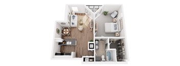 3D floor plan the andrews