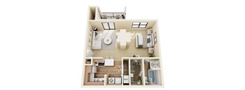 3D sierra floor plan