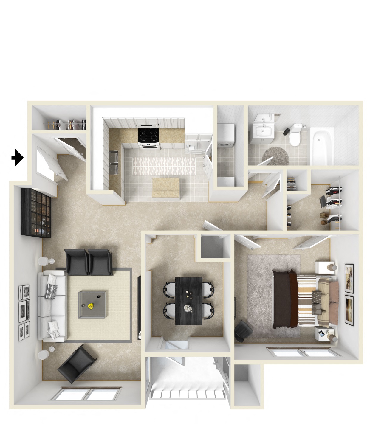 Stillwood Farms Apartments | Windsor Floorplan