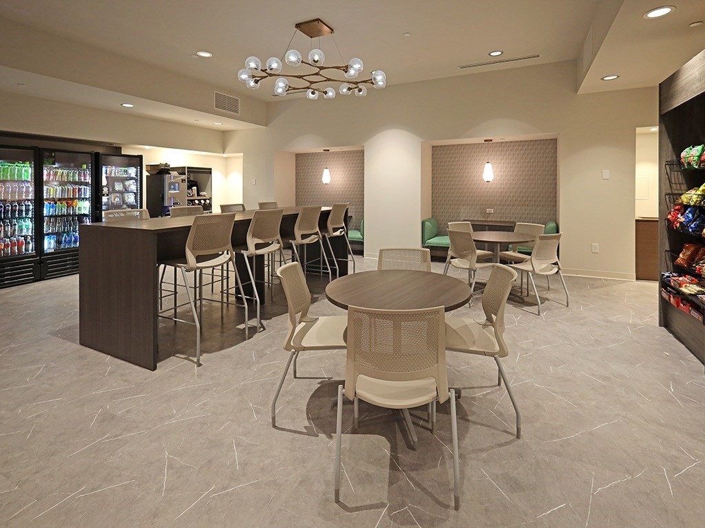 Convenience Market with Cafe at Residences at 55 in Downtown Cleveland OH