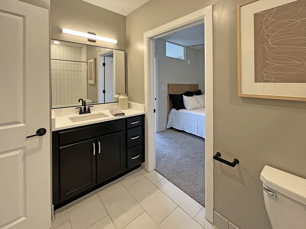 Model A1 - Bathroom 1 | Residences at 55