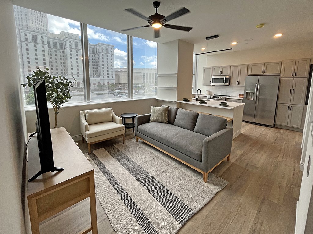 Model A1 - Living Area 1 | Residences at 55