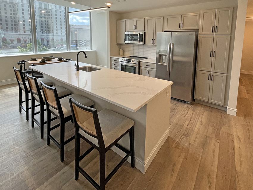 Model A2 - Kitchen 1 | Residences at 55 Model A2 - Kitchen 1 | Residences at 55 - Photo Gallery