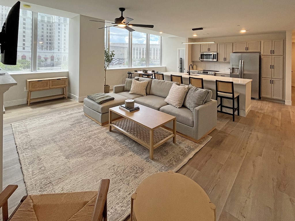 Model A2 - Living Area 1 | Residences at 55