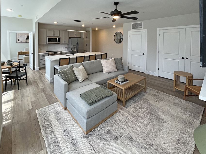 Model A2 - Living Area 2 | Residences at 55 - Photo Gallery 1