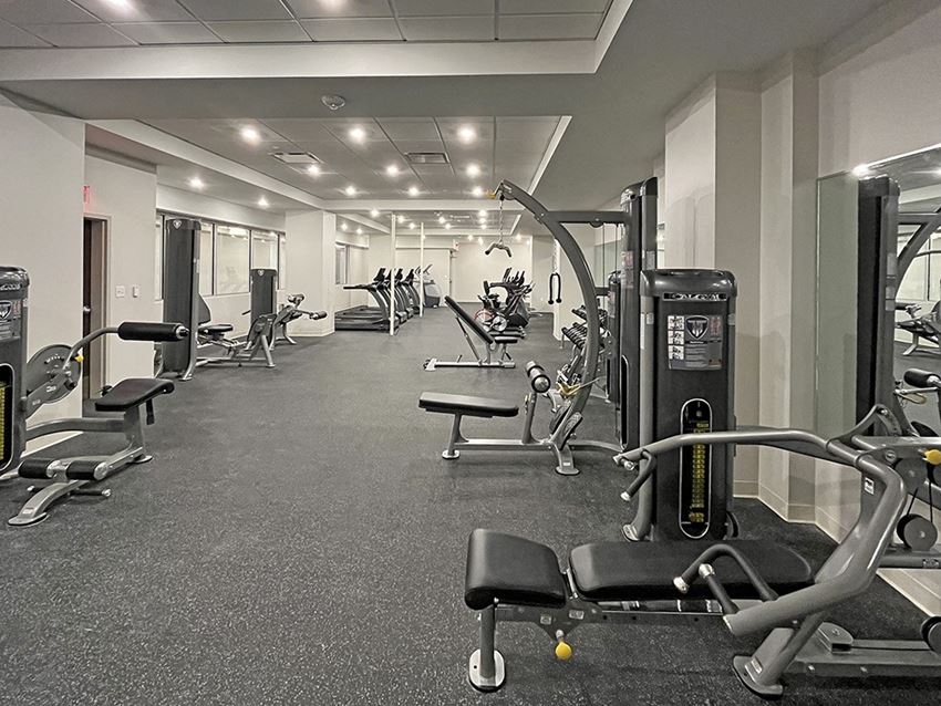 Residences at 55 - Fitness Center Residences at 55 - Fitness Center - Photo Gallery