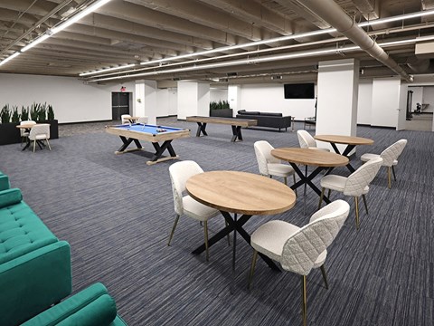 Brand New On-Site Community Room at The Residences at 668!