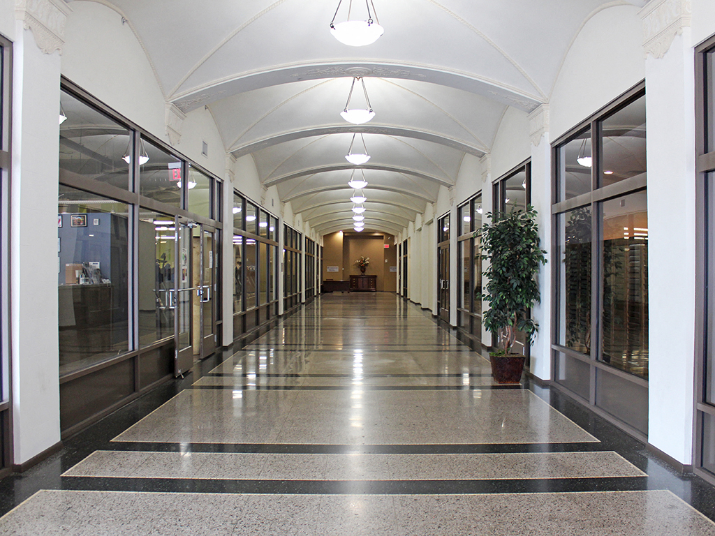 The Residences at 668 - Historic Hallway at The Residences at 668 Apartments, Ohio