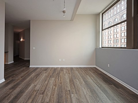 Model Suite at The Residences at 668 - Living Room