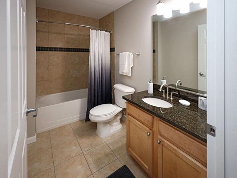 Model Suite at The Residences at 668 - Bathroom