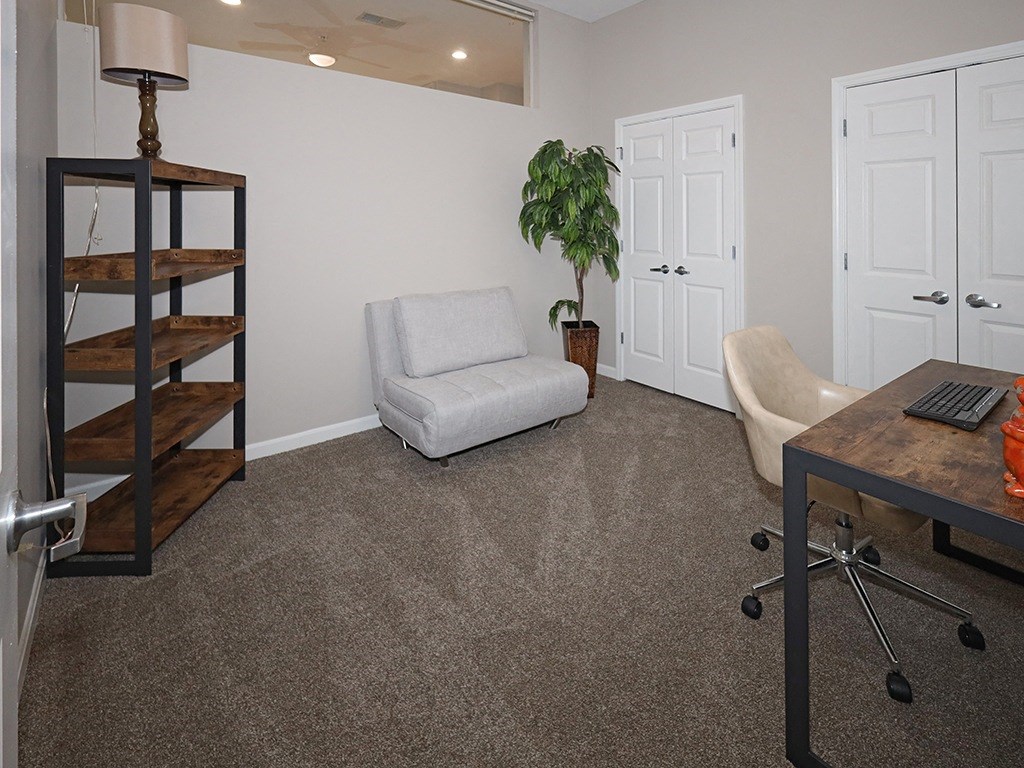 The Residences at 668 Standard Model Second Bedroom at The Residences at 668 Apartments, Cleveland