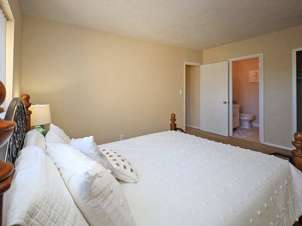 Model Suite Master Bedroom at Westbrook Village Apartments, Brooklyn OH 44144