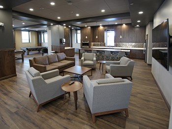 Community Lounge at The Terminal Tower Residences, Cleveland, OH - Photo Gallery 32