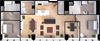 Penthouse Suite Style PH-A - 3D Floor Plan Penthouse Suite Style PH-A - 3D Floor Plan at Residences at 55, Cleveland