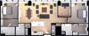 Penthouse Suite Style PH-B - 3D Floor Plan Penthouse Suite Style PH-B - 3D Floor Plan at Residences at 55, Ohio, 44113
