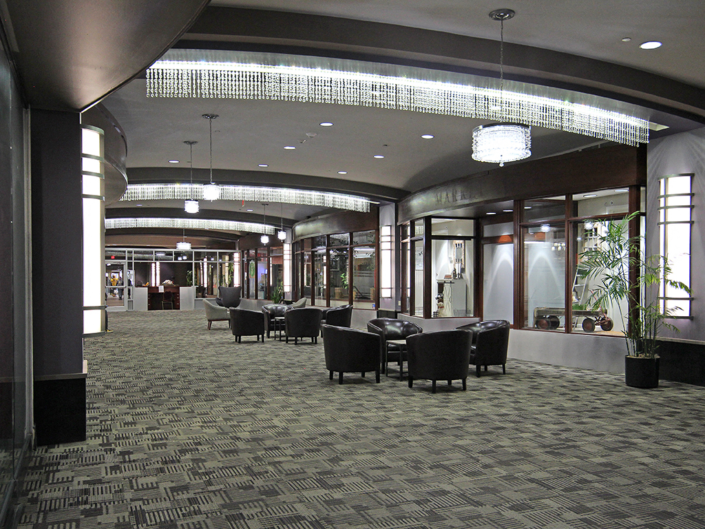 Brand New Furniture and Carpet in 1st Floor Lounge Area, at Reserve Square, Cleveland, OH