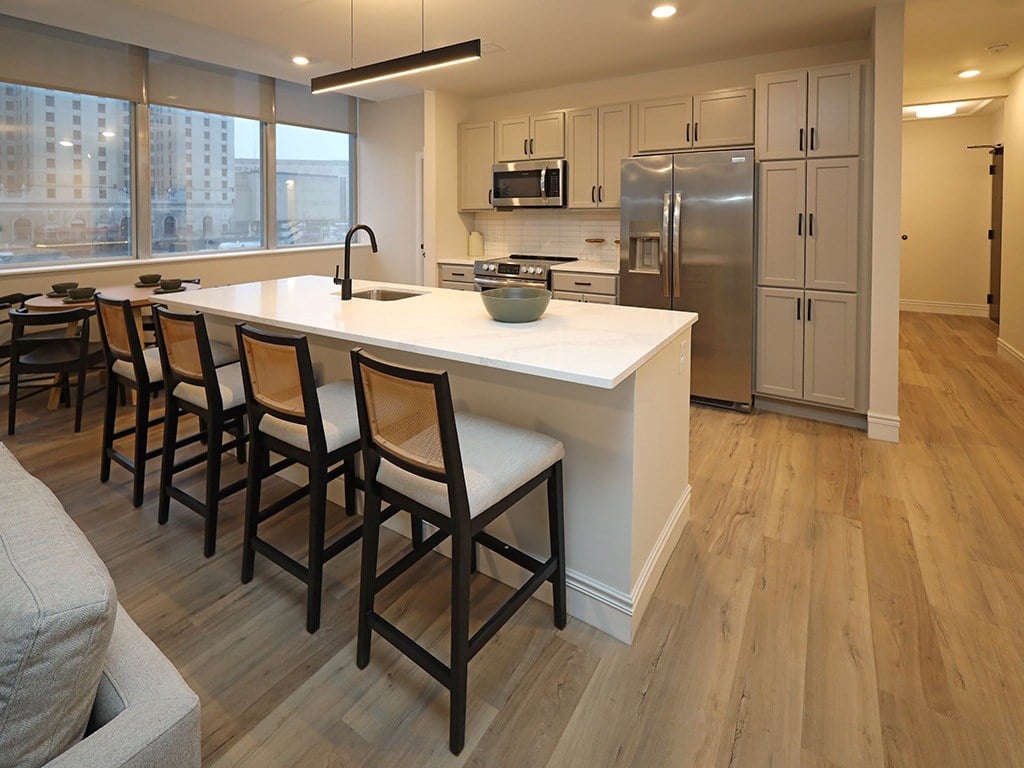 Residences at 55 - Model A2 - Kitchen Residences at 55 - Model A2 - Kitchen