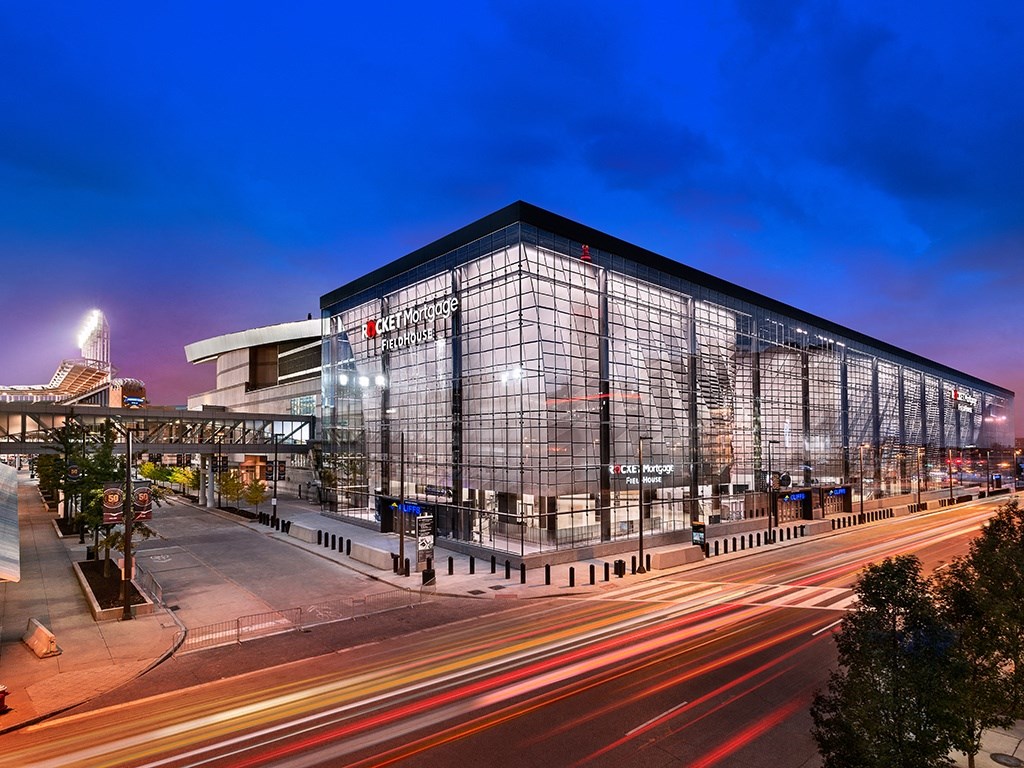 Rocket Mortgage FieldHouse  at The Residences At Hanna Apartments, Cleveland, Ohio