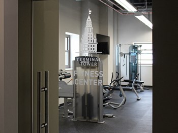 Two Level Fitness Center at The Terminal Tower Residences, Cleveland, OH - Photo Gallery 28