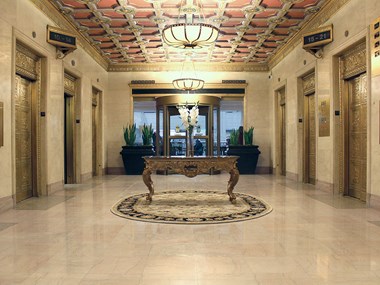 Gorgeous Lobby  at The Terminal Tower Residences, Cleveland Apartments, OH, 44113 - Photo Gallery 4