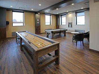 Game Room at The Terminal Tower Residences Apartments, Ohio