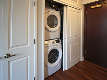 Full-Size Washer & Dryer in Each Suite at The Terminal Tower Residences, Ohio