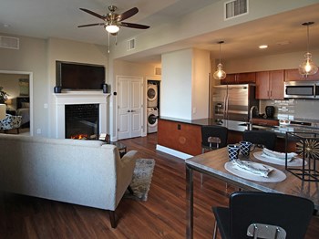 Well Equipped Kitchen And Dining at The Terminal Tower Residences, Ohio - Photo Gallery 17