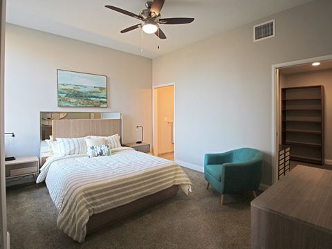 Large Comfortable Bedrooms at The Terminal Tower Residences Apartments, Cleveland, 44113