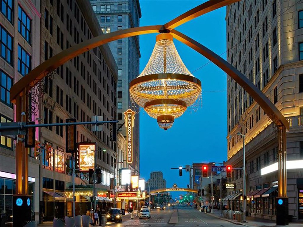 Vibrant and Active Neighborhood at The Residences At Hanna Apartments, Cleveland