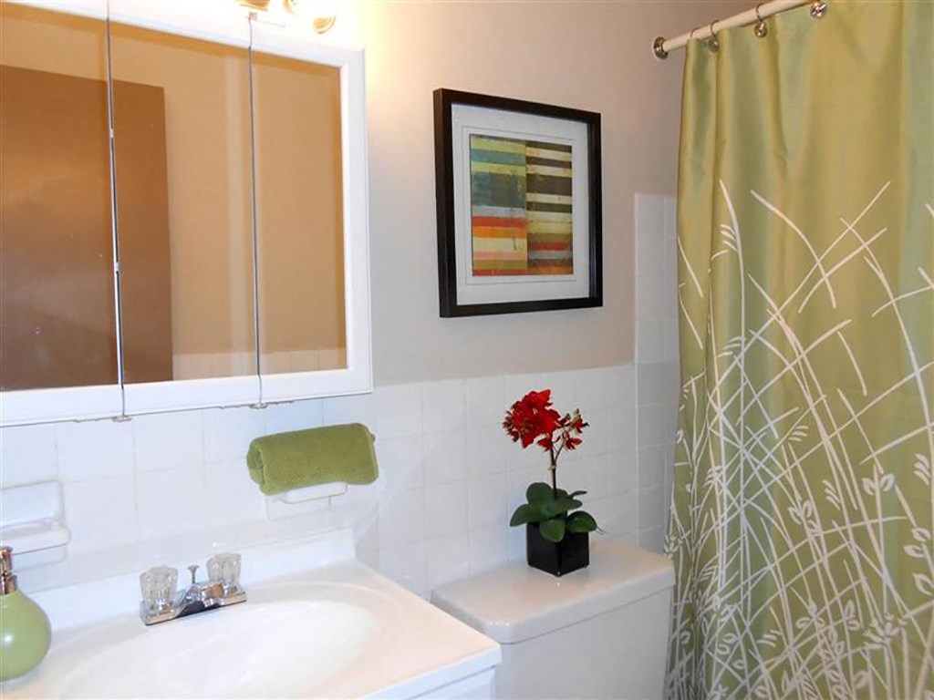 Luxurious Bathroom at Trinity Towers, Ohio